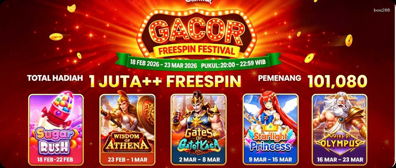 Login bos288 Sekarang Bonus Melimpah